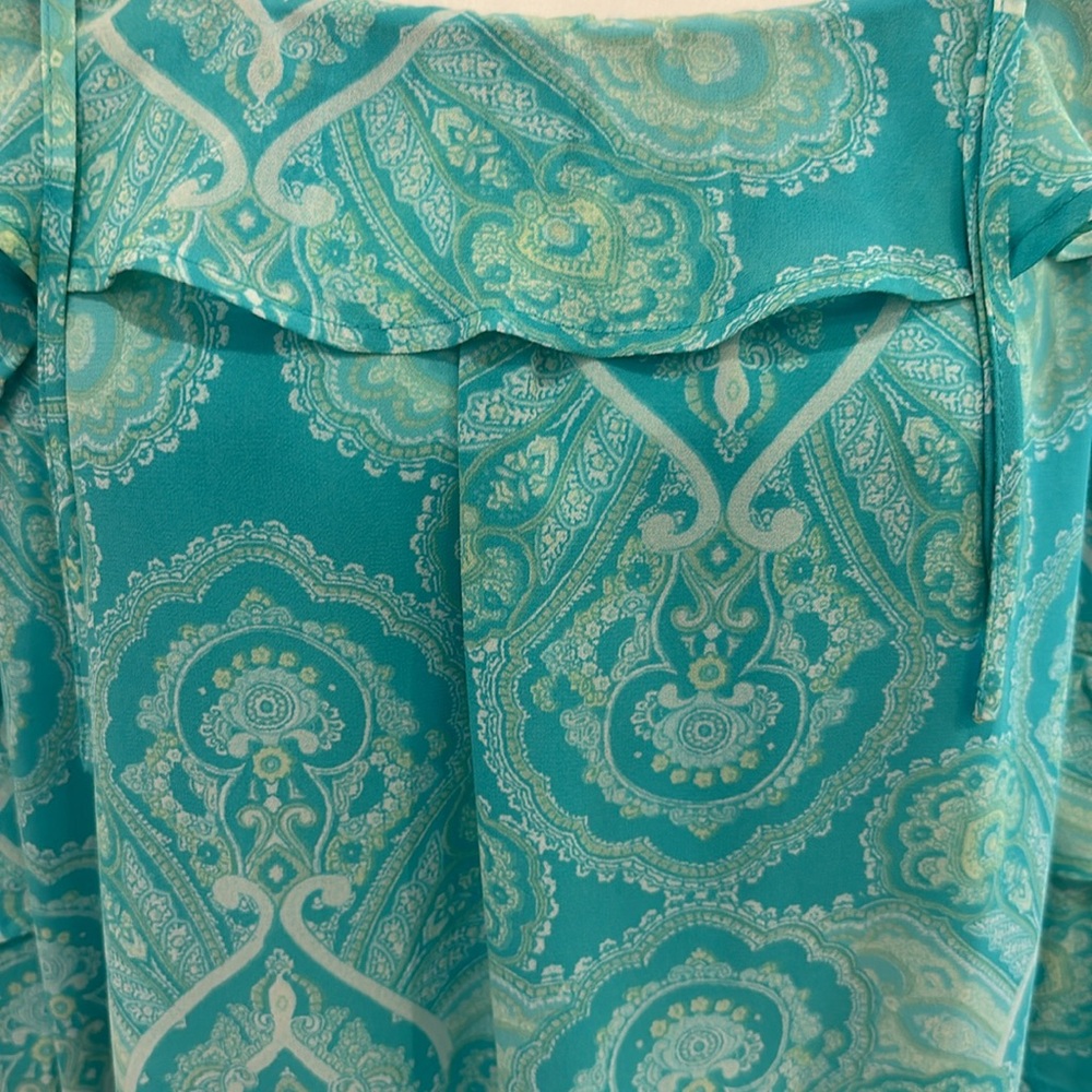 Soho Cold Shoulder Blouse Large - Picture 7 of 15